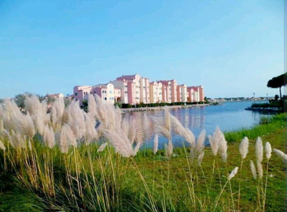Residence Pointe Vermeille - Charmant Studio Cabine Avec Jolie Vue Sur Le Lac Marin Le Barcarès Exterior foto